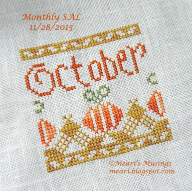 October Monthly SAL 11/25/15
