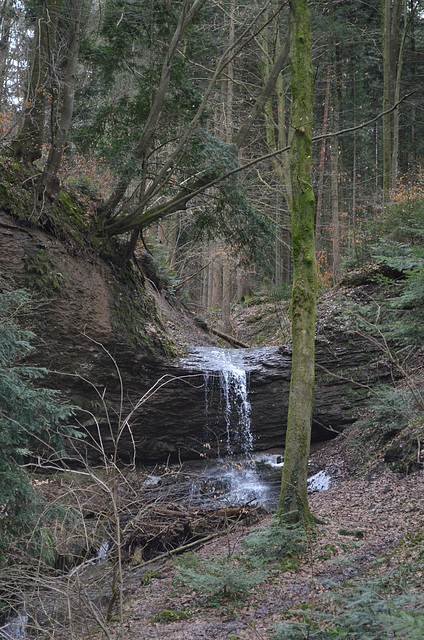 Little Waterfall (neighborhood of the castle Hohenbregenz)