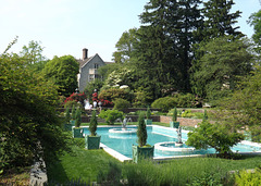 The Italian Garden at Planting Fields, May 2012