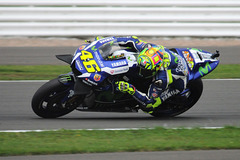 Rossi on the farm curve