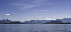 auf dem Obersee - dem oberen Teil des Zürichsees (© Buelipix)