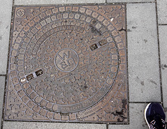 Big manhole cover