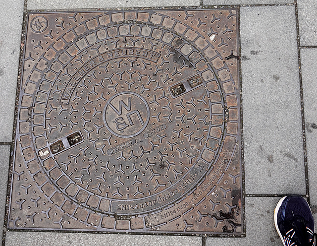 Big manhole cover