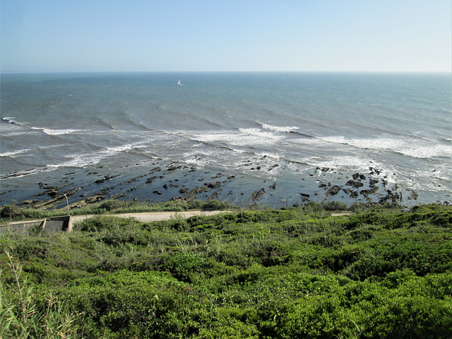 A view to the ocean.