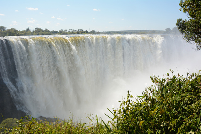 Zimbabwe, Main Stream of the Victoria Falls