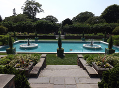 The Italian Garden at Planting Fields, May 2012