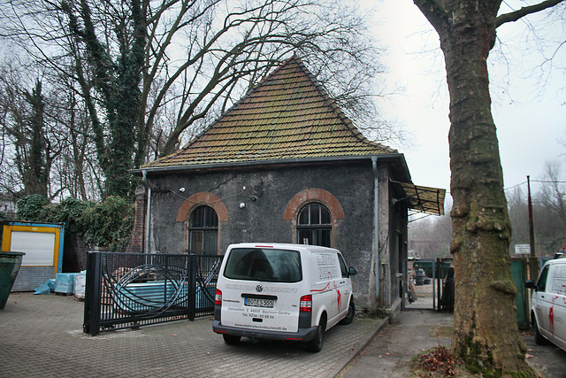 Zeche Lothringen 3, ehemaliges Pförtnerhaus (Bochum-Gerthe) / 10.12.2016