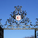 Cambridge - University Library - Gateway from Burrell's Walk 2014-01-13