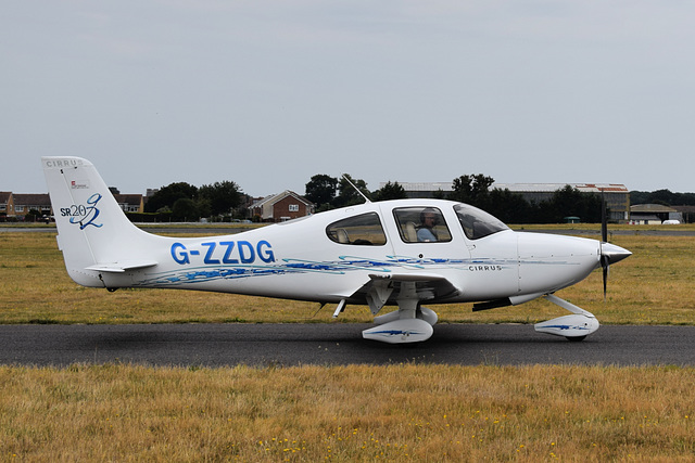 G-ZZDG at Solent Airport - 8 August 2020