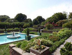 The Italian Garden at Planting Fields, May 2012