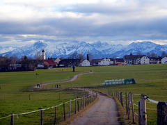 Spaziergang nach Oberbeuren