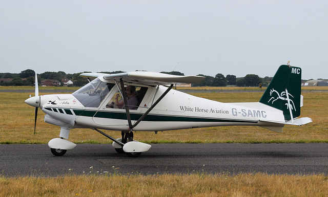 G-SAMC at Solent Airport (1) - 8 August 2020