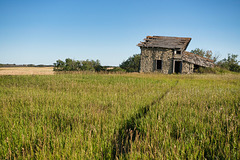 a trail to the house