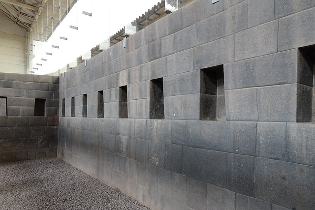 Inca Walls At Qorikancha