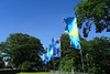 Colourful Flags In Malahide Park