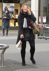 on the  phone