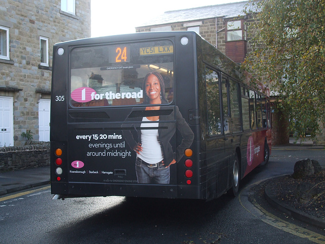 DSCF1225  Transdev Harrogate and District YC51 LXX in Pateley Bridge - 27 Aug 2015