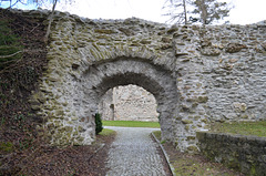 Hohenbregenz Castle Wall and Gate