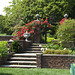 Staircase and Gate in the Italian Garden at Planting Fields, May 2012