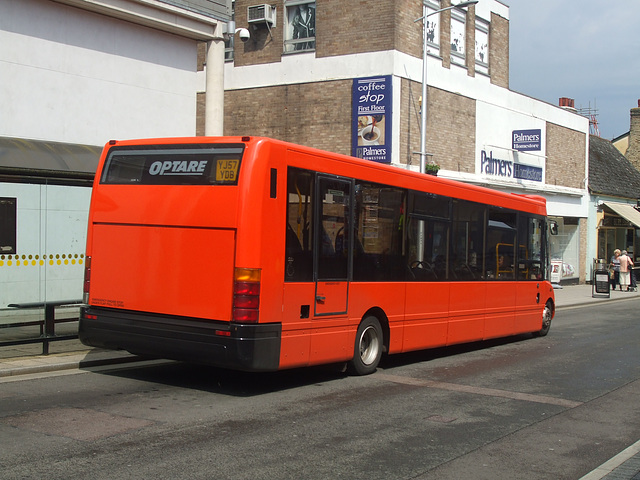 DSCF9486 Mulleys Motorways YJ57 YDB in Bury St. Edmunds - 5 Jun 2015