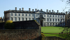 Cambridge - King's College - Fellows' Building from NW 2014-01-13