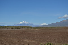 Bolivian Altiplano, Volcanoes Ollague (5868m) and Aucanquilcha (6176m)