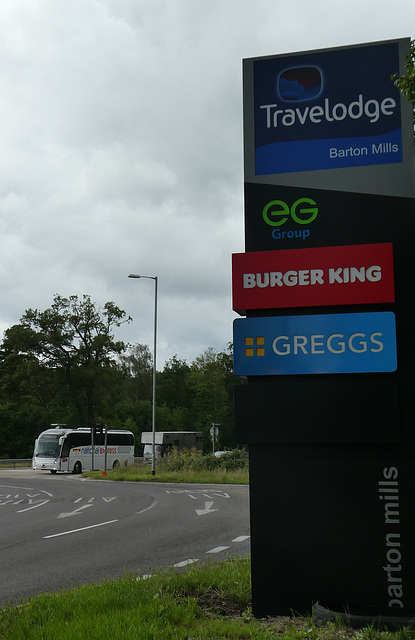 Back on the road again!! Ambassador Travel 216 (National Express contractor) 216 (BV69 KPT) at Barton Mills - 1 Jul 2020 (P1070038)