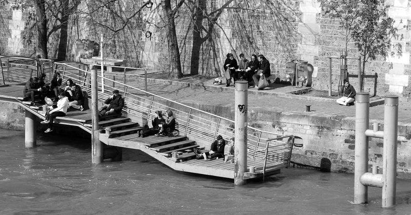 La Seine ~   Urban Chronicles  ~    Paris ~ MjYj