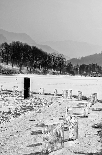 Tegernsee ice cubes ++ Tegernsee Eiswürfel