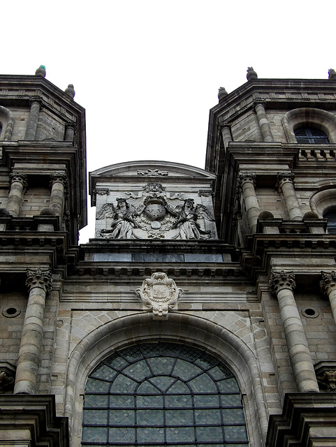 Extérieur de la cathédrale Saint Pierre à Rennes