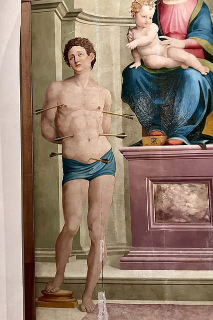 Lucca 2024 – Museo Nazionale di Villa Guinigi – Saint Sebastian