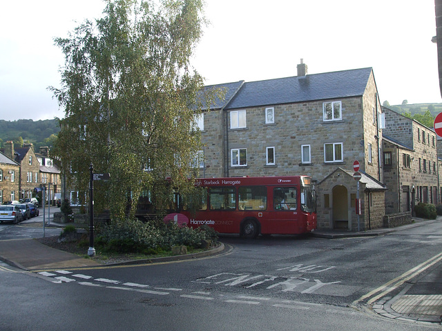 DSCF1223 Transdev Harrogate and District YC51 LXX in Pateley Bridge - 27 Aug 2015