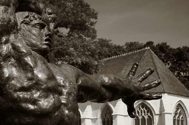 Twentieth Century Statue at Caen - Le Grand Guerrier