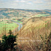 Tintern Abbey and the River Wye from the Devil’s Pulpit (Scan from 1991)