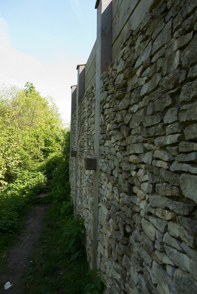 Spätkeltische Burgmauer