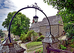 Gateway to St Nicholas Church.