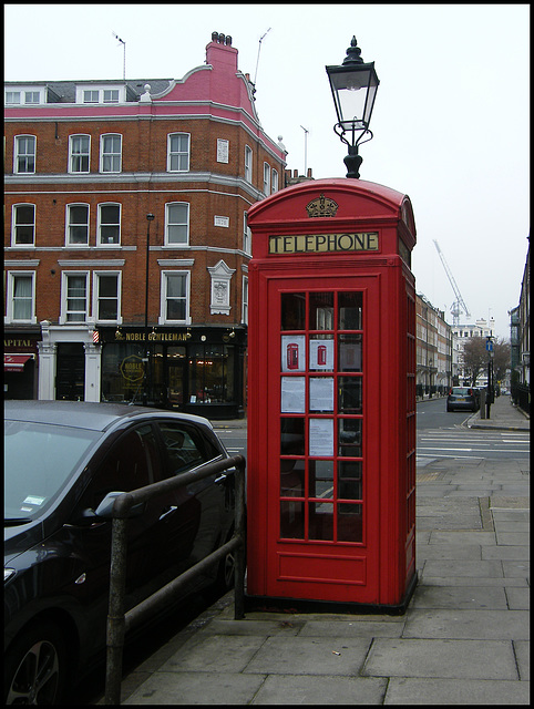 Bedford Row phone box