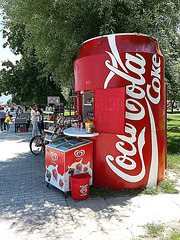 Coke stand