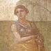 Detail of a Wall Painting of Medea Planning the Murder of her Children in the Naples Archaeological Museum, July 2012