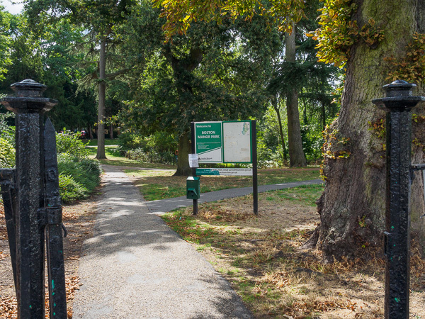 park entrance图片