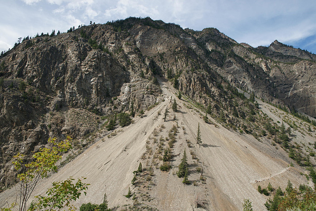 Screes Above Seton Lake