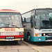 Coaches at RAF Mildenhall Air Fete – 28 May 1994 (225-35)