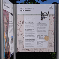 Lesbare Beschreibung des Marbacher Quadranten