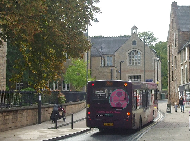 DSCF4620 Stagecoach East Midlands 27185 (SL64 HXU) in Mansfield - 12 Sep 2018