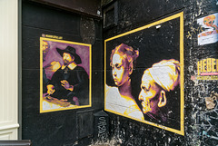 Bonne nouvelle, Rembrandt est de retour à Paris et il peint maintenant sur les murs