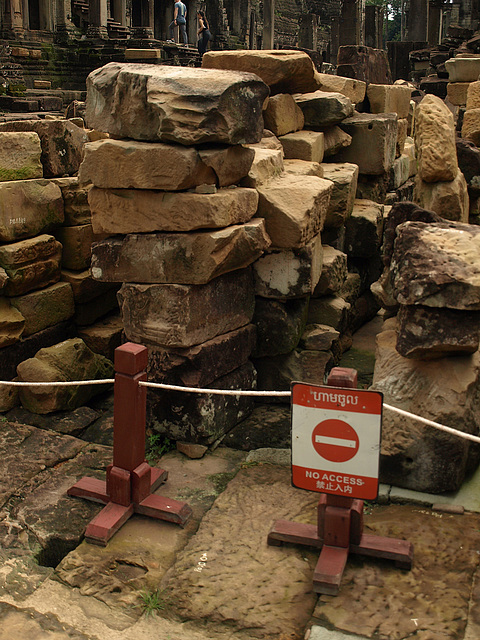 Bayon Temple Repair Bayon Temple Repair