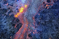 Iceland rift eruption