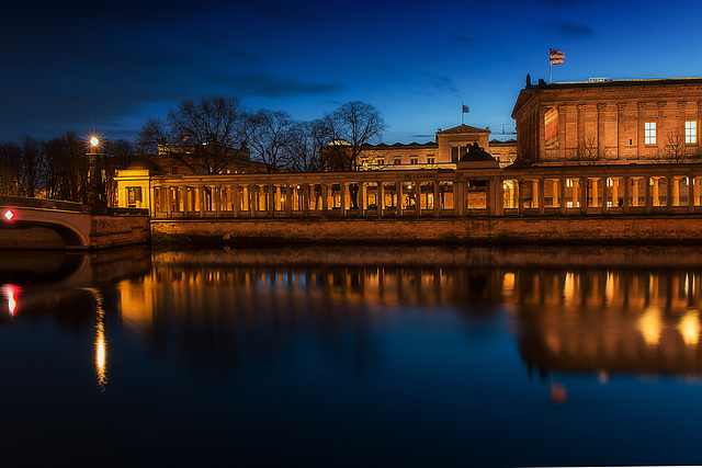 Alte Nationalgalerie mit Wandelgang. 201803