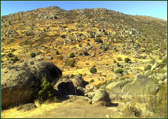 Granite country - Collado de Entrecabezas.