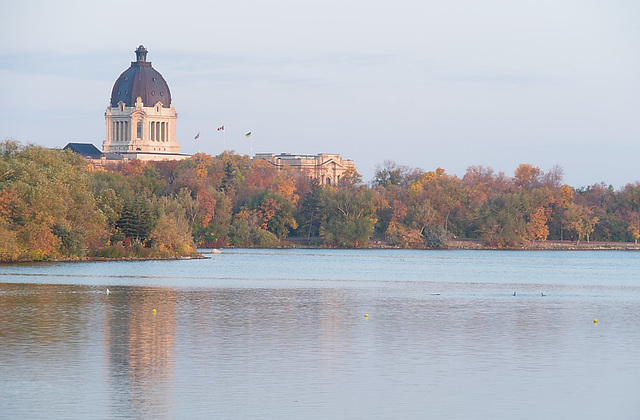 Legislative Building-Sept sunrise 2023